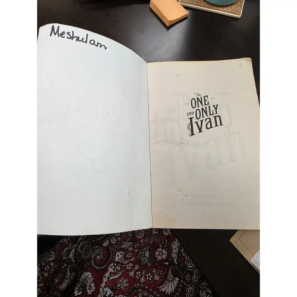 the one‎ and only ivan ( First paperback Scholastic Edition 015) by KATHERINE AP